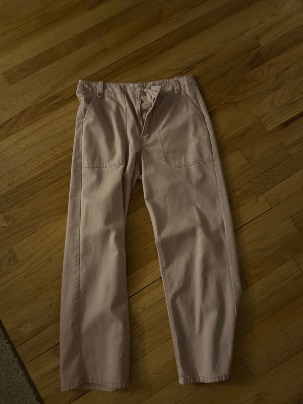 Universal Thread Men's Straight-Leg Chinos in Pale Pink